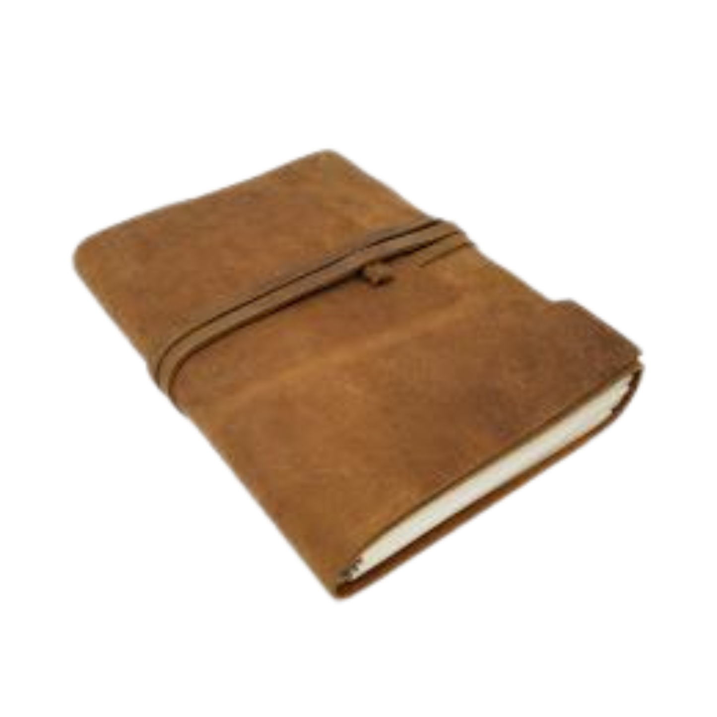 Soft Leather Journal with Leather Cord Closure