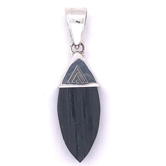 Black Tourmaline Awakening Unisex Pendant