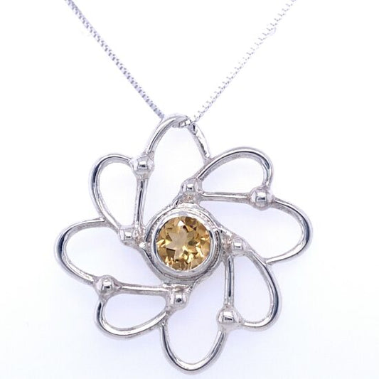 Solar Plexus Atomic Spirit with Chain Pendant