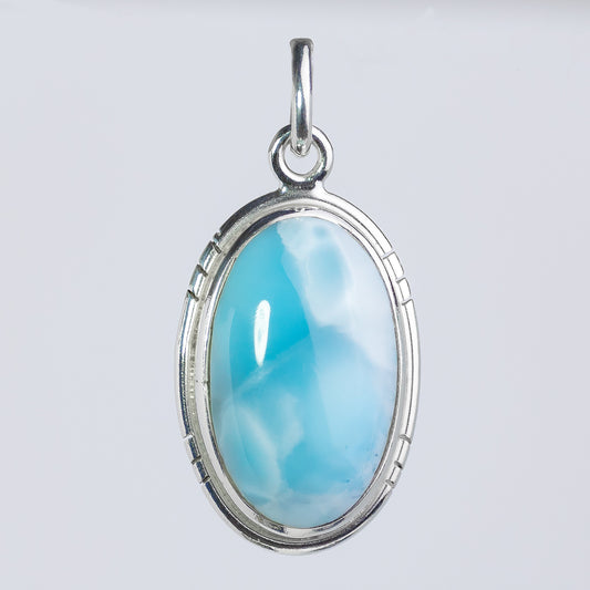 Larimar Seascape Pendant