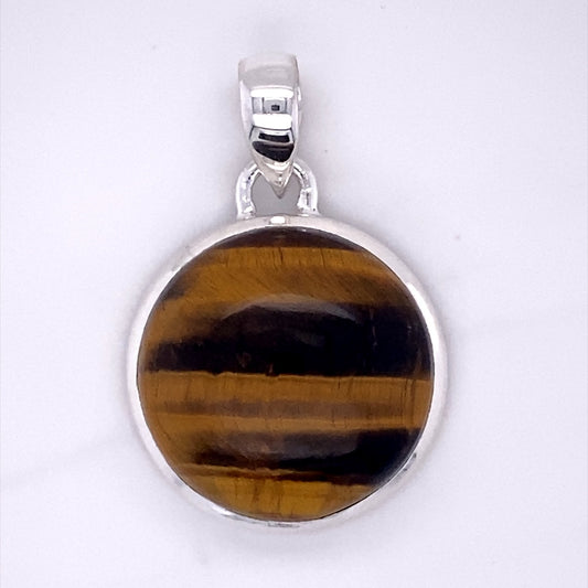 Tiger’s Eye Courage Pendant