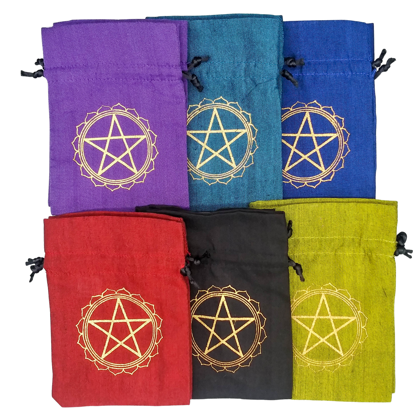 Pentacle - Printed Cotton Pouch