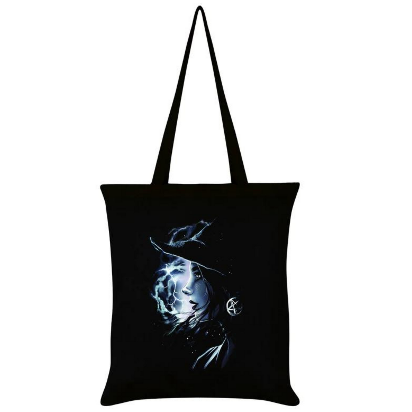 Mystic Witch Black Tote Bag